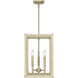 Kimber 3 Light 12.38 inch Modern Brass Pendant Ceiling Light